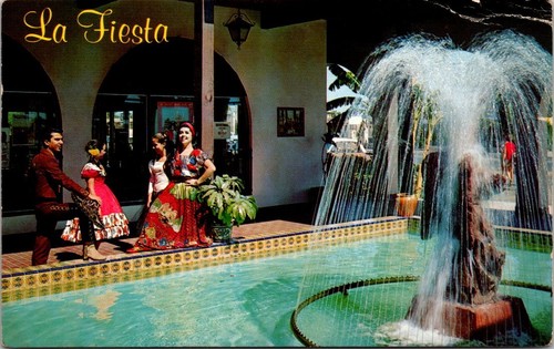 Cartolina fiesta vecchio - cartolina, la
