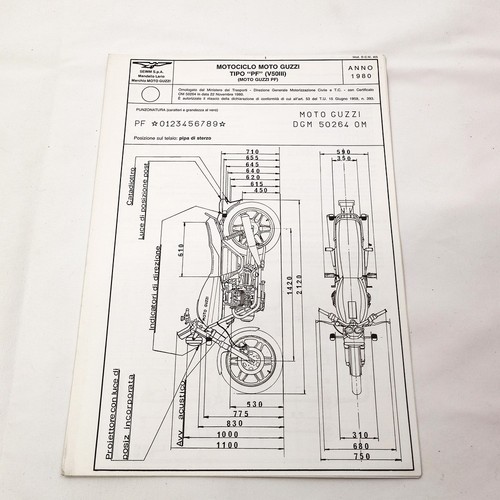 Schede omologazione moto - 2x,