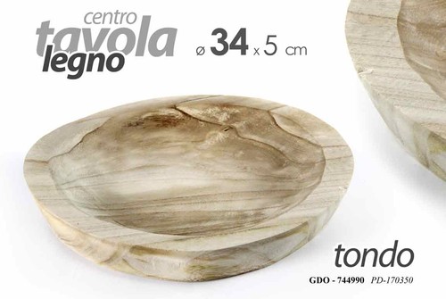 Centrotavola piatto - centrotavola,