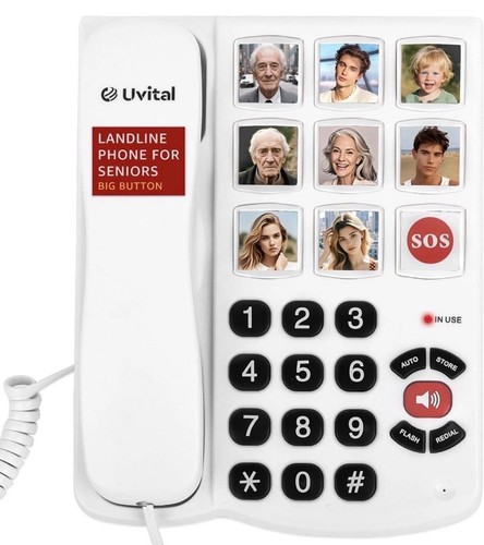 Telefono fisso anziani grande
