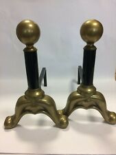 Coppia ALARI PER CAMINO brucia