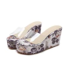 Sandali eleganti sabot zeppa