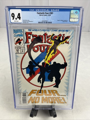 Fantastic four 381 - four, marvel