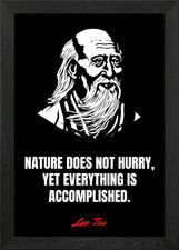 Lao Tzu citazioni con cornice