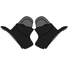 Inner pillows full face - full, helmet