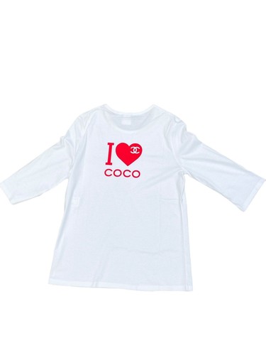 Shirt chanel i love - love, coco