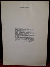 FRANCO VACCARI - BOLOGNA, GALLERIA DE' FOSCHERARI - MARZO-APRILE 1976