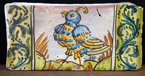 Rara mattonella maiolica - rara, in