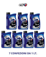 7 Litri Olio Motore ELF 5W40
