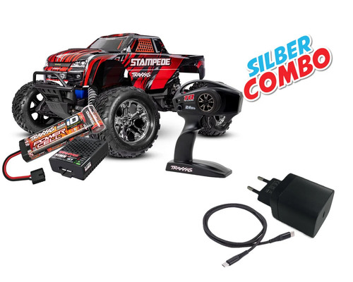 Traxxas stampede rtr rosso - traxxas,