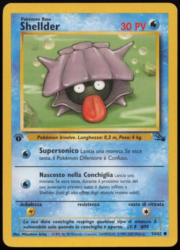Pokemon tcg shellder - pokemon,