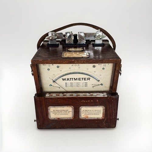 Antico wattmetro paul meyer - paul,