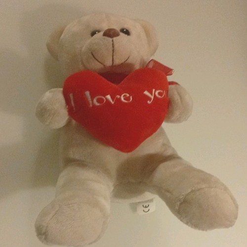 Orsetto peluche beige con - orsetto,
