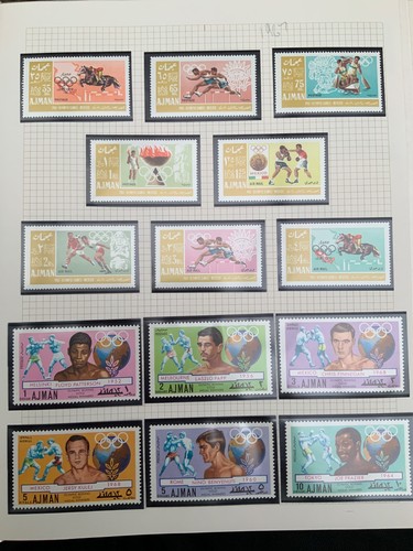 Francobolli 1968 olimpiadi - francobolli,