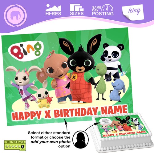 Bing cake topper decorazione - bing,