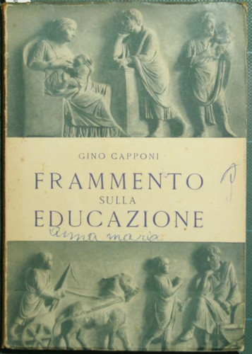 Frammento sull educazione - frammento, sull'educazione