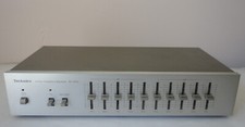Equalizzatore grafico stereo Technics SH-8010 Silver Argento Japan anni 80