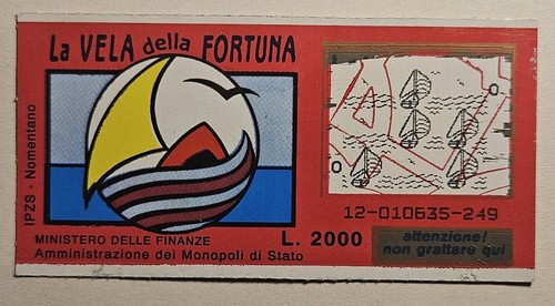 Gratta vinci vintage anni 90 - anni,