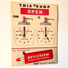 Vintage Retro c1950s Brylcreem