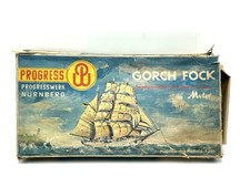 VINTAGE MODEL KIT MODELLISMO NAVALE GORCH FOCK MIT Motor EU