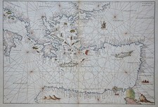 Battista Agnese Portolan Mappa