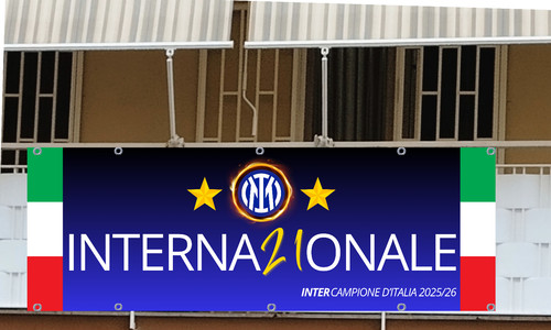 Striscione inter pvc - inter, in