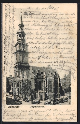 Cartolina hannover - cartolina,