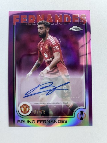 Autografo bruno fernandes 75 - bruno,