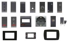 COMPATIBILE BTICINO LIVING INTERNATIONAL SERIE ONDA MARLANVIL PRESA PULSANTE RJ