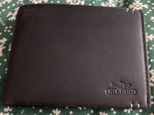 Portafoglio in pelle uomo CHARRO porta carte e ribaltina morbido con portamonete