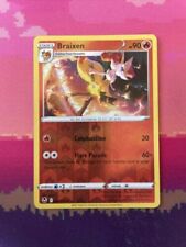 Pokemon Card Braixen Silver