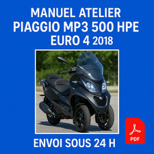 Manuel Atelier Piaggio 500 MP3