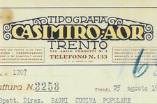 Fattura int. CASIMIRO AOR