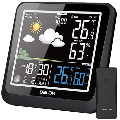 Stazione meteo con sensore - meteo,