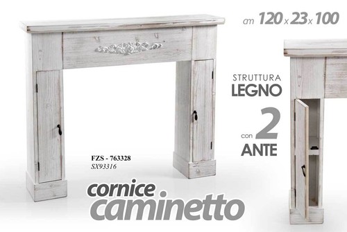 Cornice camino consolle - cornice,