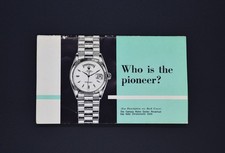 Brochure Rolex anni '60