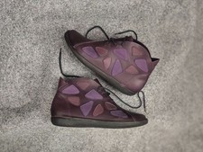 stivali scarpe comode loints of holland design pelle viola