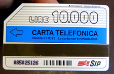 SCHEDA TELEFONICA LIRE 2000 -