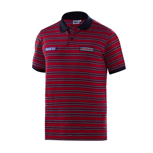 Polo replica rossa - , striped