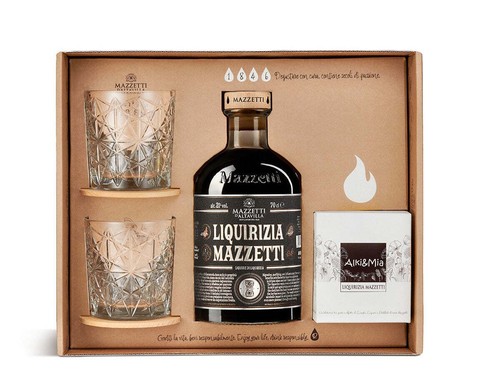 Confezione regalo con liquore - confezione,