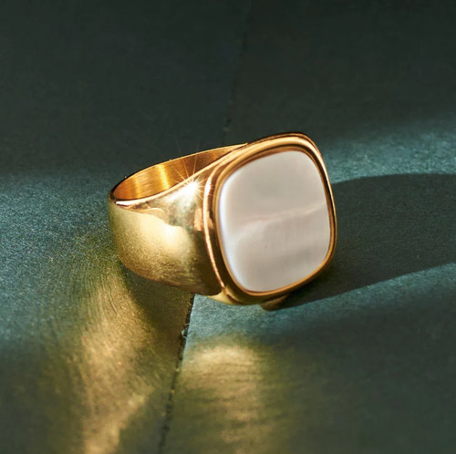 Anello uomo argento - da, in