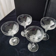 4 Coupes à champagne en