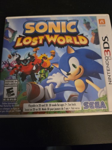 Sonic lost world nintendo - lost, (nintendo