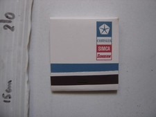 Ancienne pochette allumettes