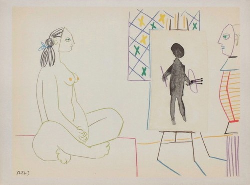 Pablo picasso lithographie - pablo,