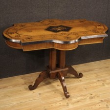 Antique carved inlaid wood - carved,