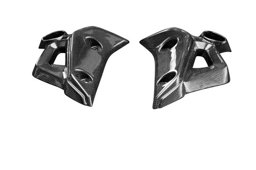 Cofano radiatore carbonio - radiatore, per