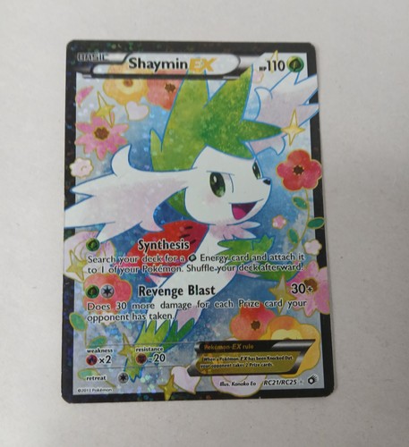 Shaymin full art rc21 rc25 - ex,