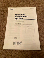 Sony Mini Hi-Fi Component