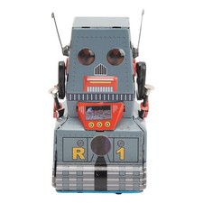 Wind Up Robot Toy Tinplate